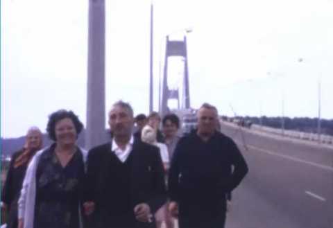 1963, pont de Tancarville et la pointe du Hoc